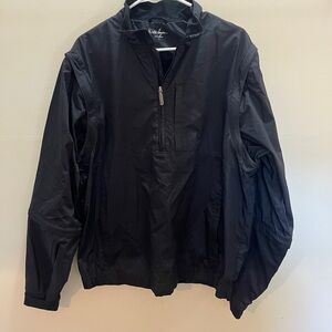 Black Windbreaker Jacket - Walter Hagen